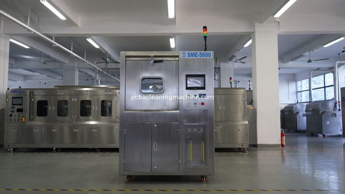 ガス圧範囲 0.4-0.6MPa PCB洗浄機 洗浄工程 電子組立ラインの洗浄結果を保証