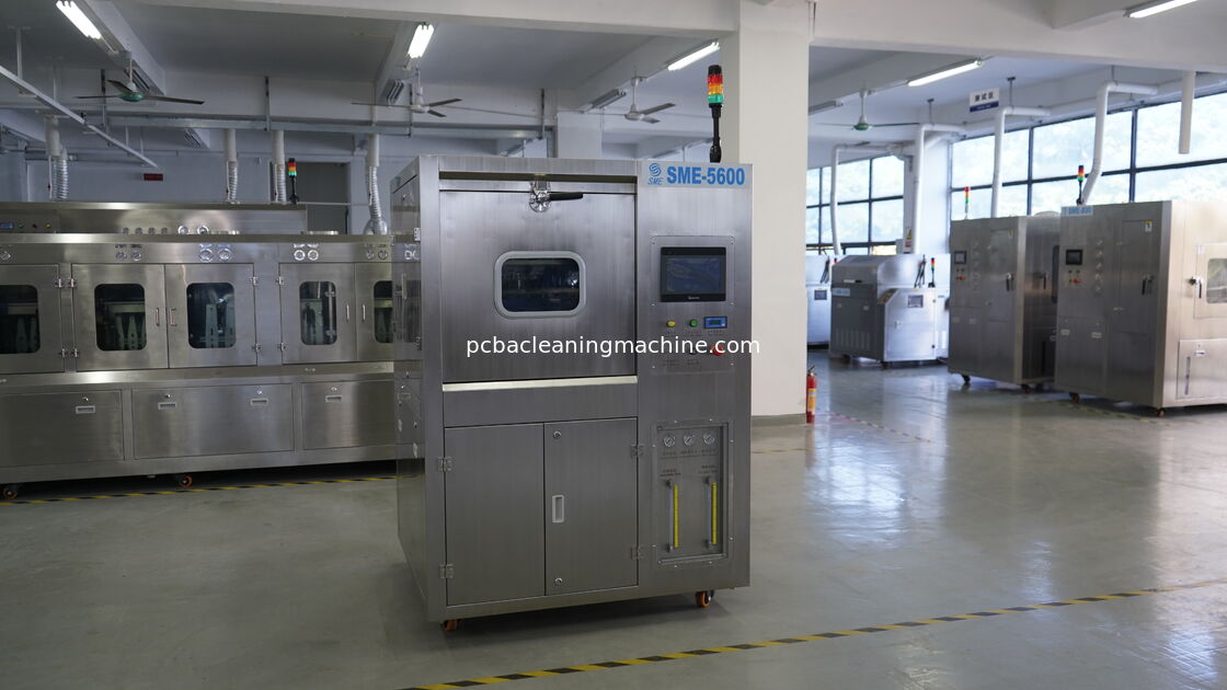 ガス圧範囲 0.4-0.6MPa PCB洗浄機 洗浄工程 電子組立ラインの洗浄結果を保証
