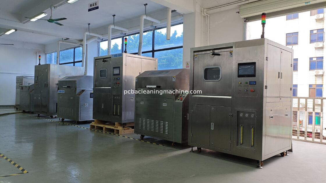 ガス圧範囲 0.4-0.6MPa PCB洗浄機 洗浄工程 電子組立ラインの洗浄結果を保証