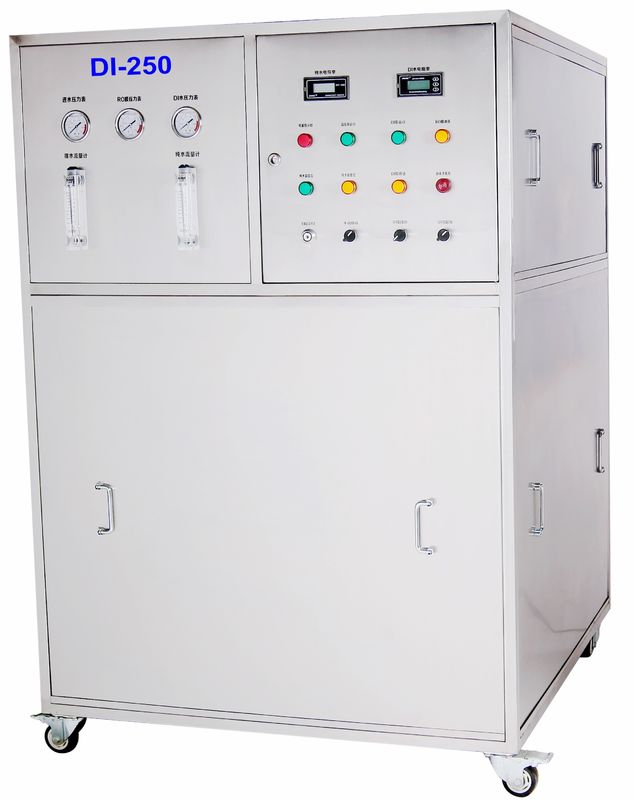 250のL/Hのステンレス鋼 フレームは水機械160L水漕capacity DI water機械を脱イオンした