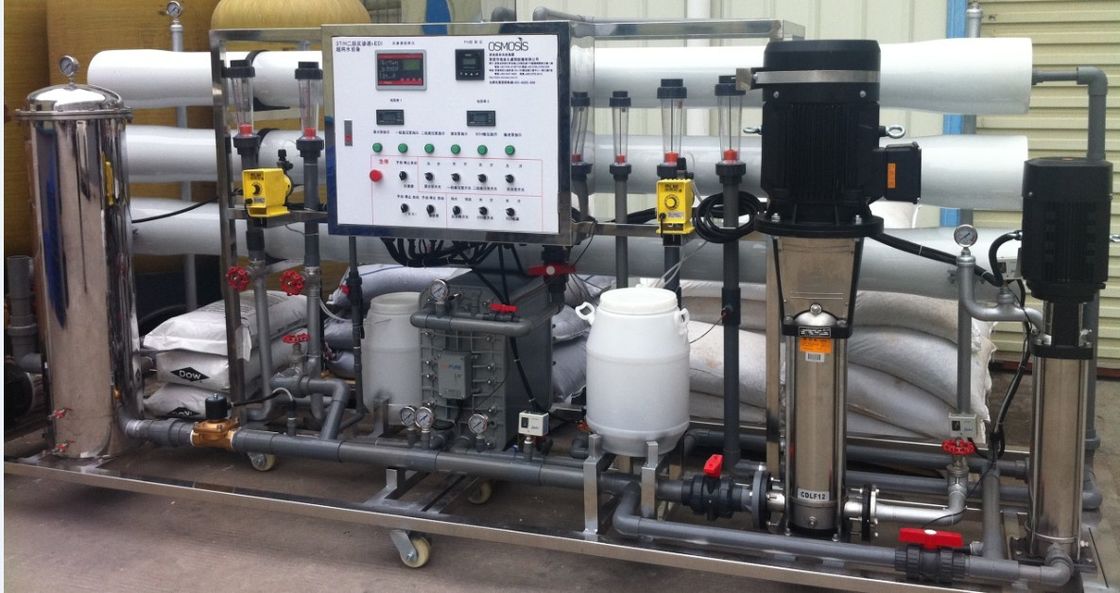 EDIはPCBAの洗浄のための水機械1000L DI waterの逆浸透水機械を脱イオンした