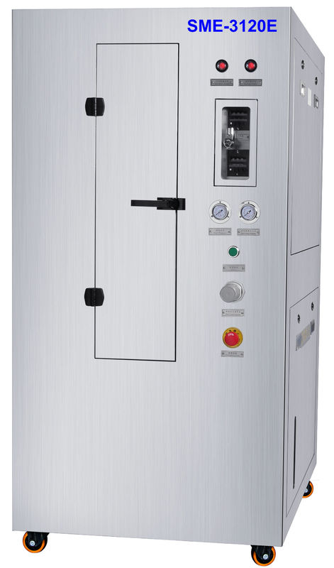 SME-3120Eのはんだののりおよび赤い接着剤のための標準外sus304ステンレス鋼の空気のステンシル クリーニング システム